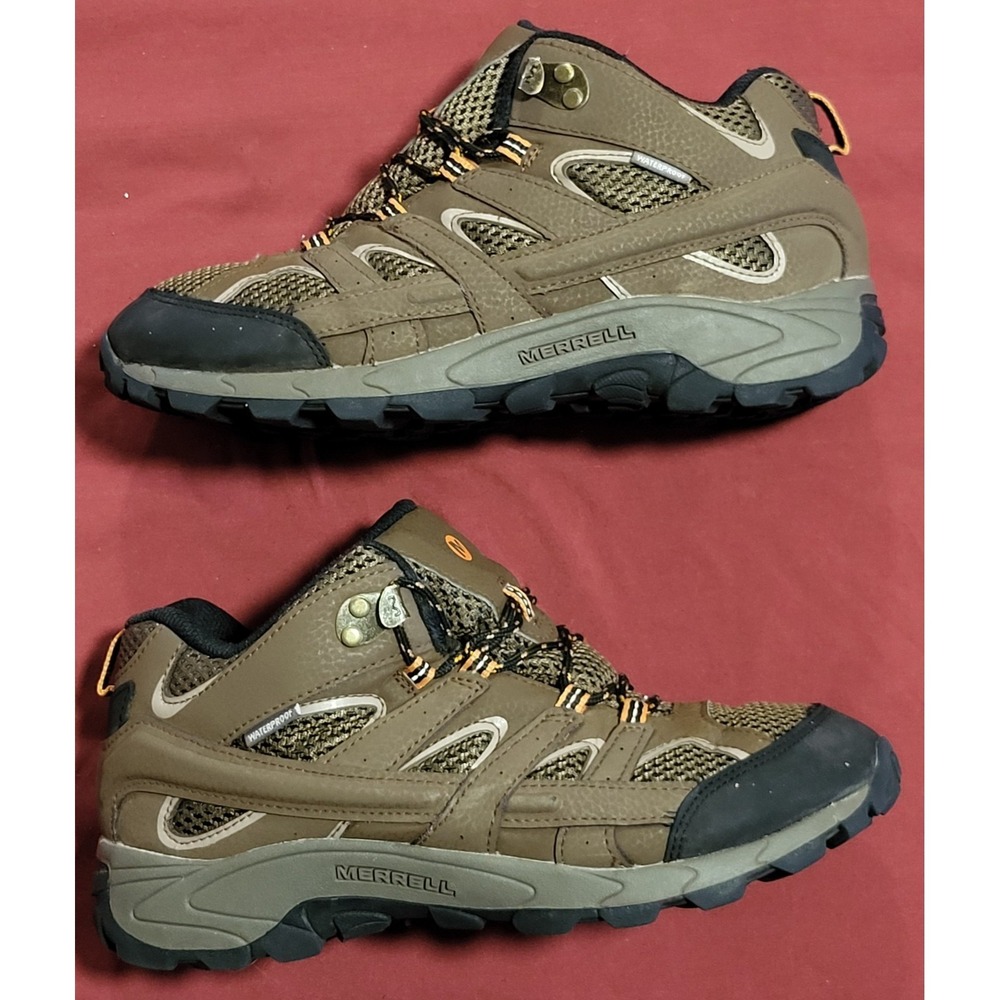 Merrell Moab 2 Mid Earth Mens Size 7M Outdoor Hiking Waterproof (MK261204)